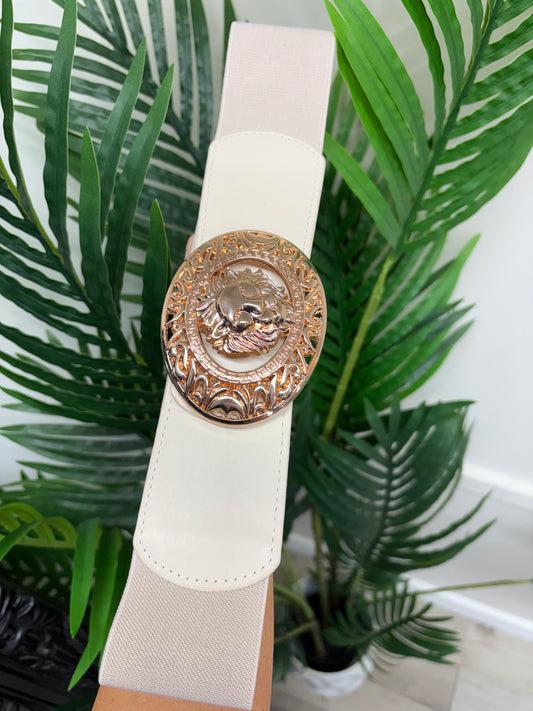 Lion Belt - Beige