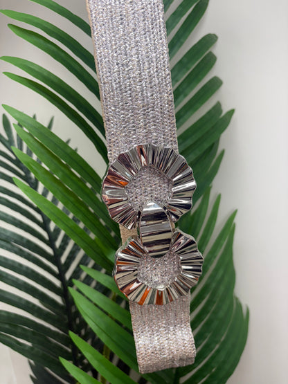 Petal Silver Belt
