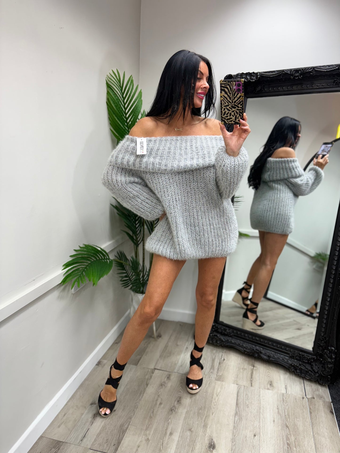 Knit Jumper - Grey