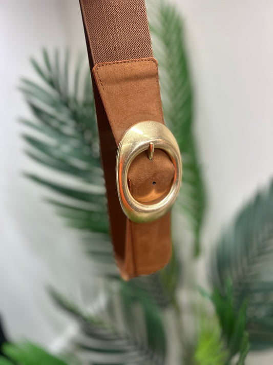 Buckle Belt Tan
