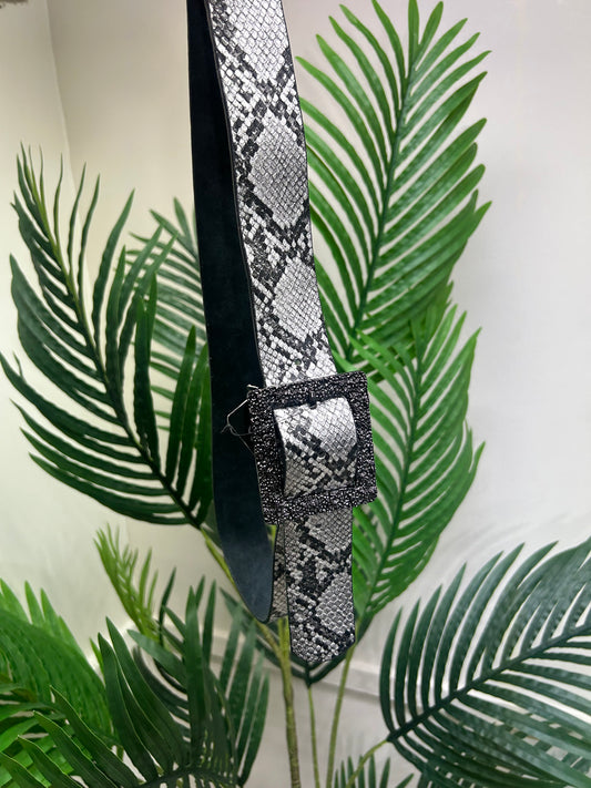 Silver Snake Belt