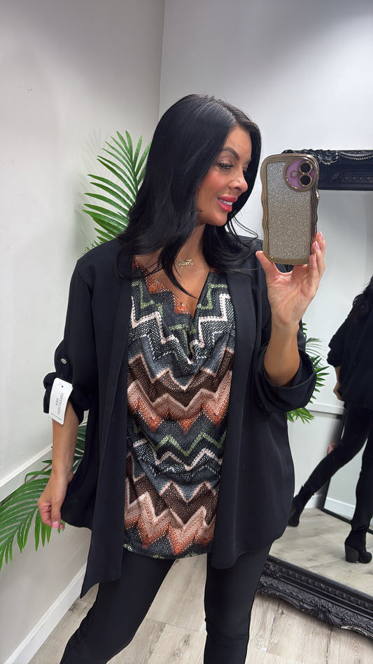 Gaynor Top - Black