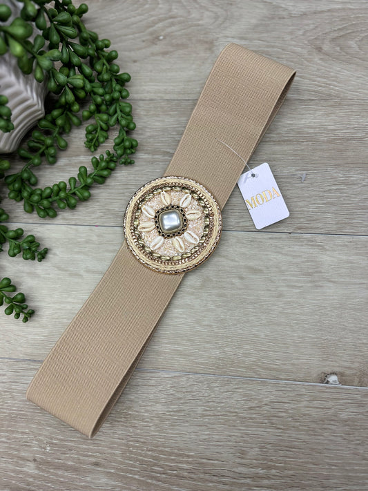 Shelly Belt - Beige