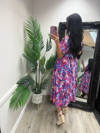 Lillian Dress - Purple