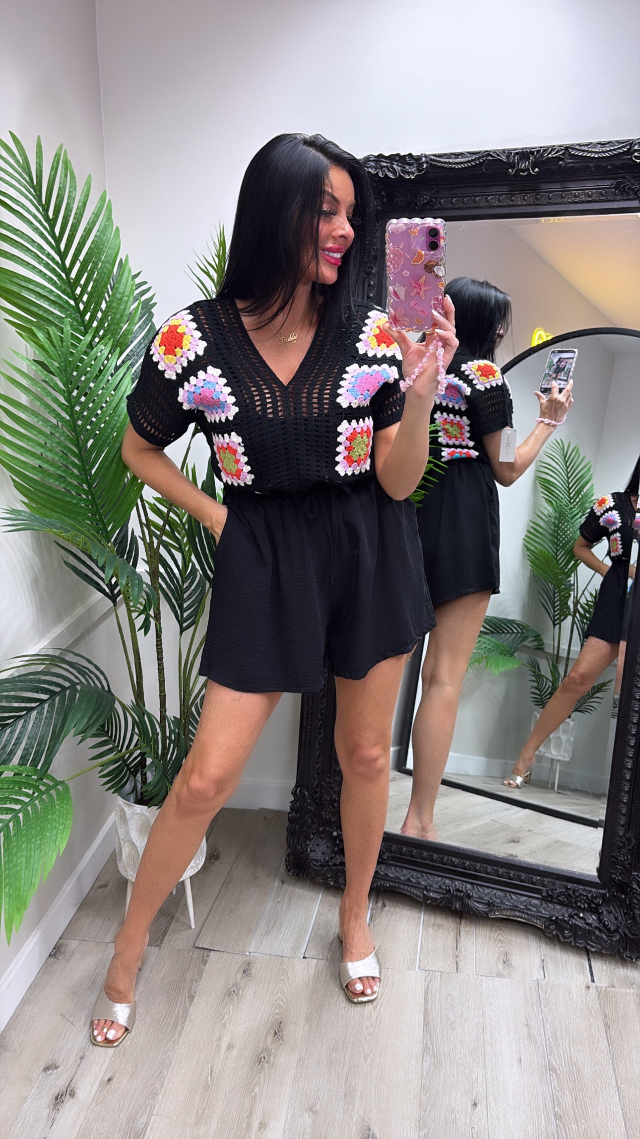Lizzie Shorts - Black