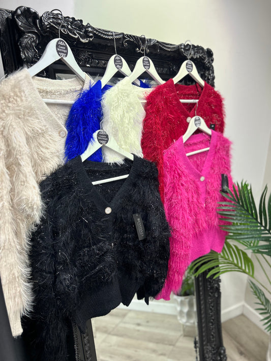 Angelica Fluffy Cardigans