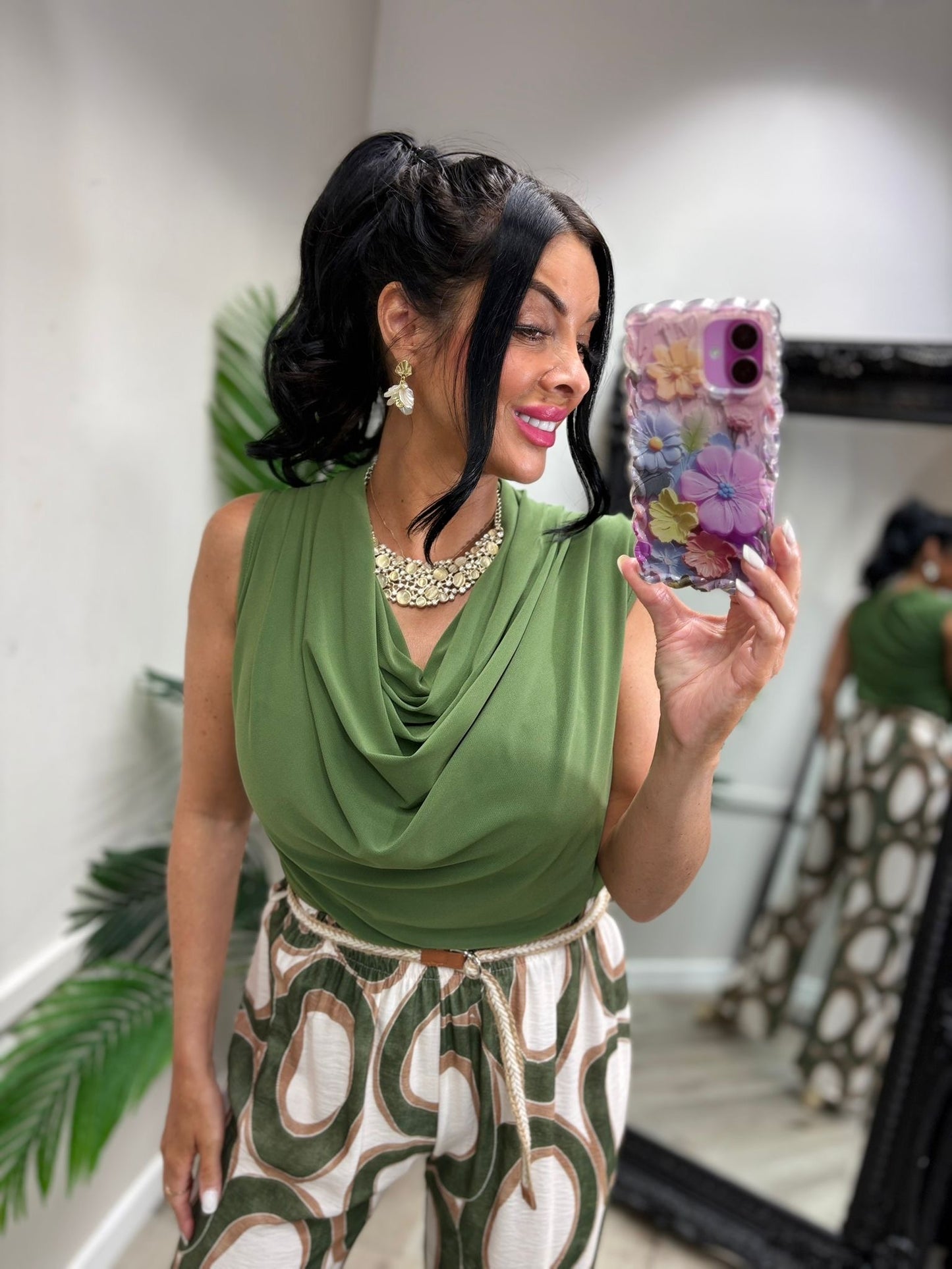 Katrina Cowl Neck Top