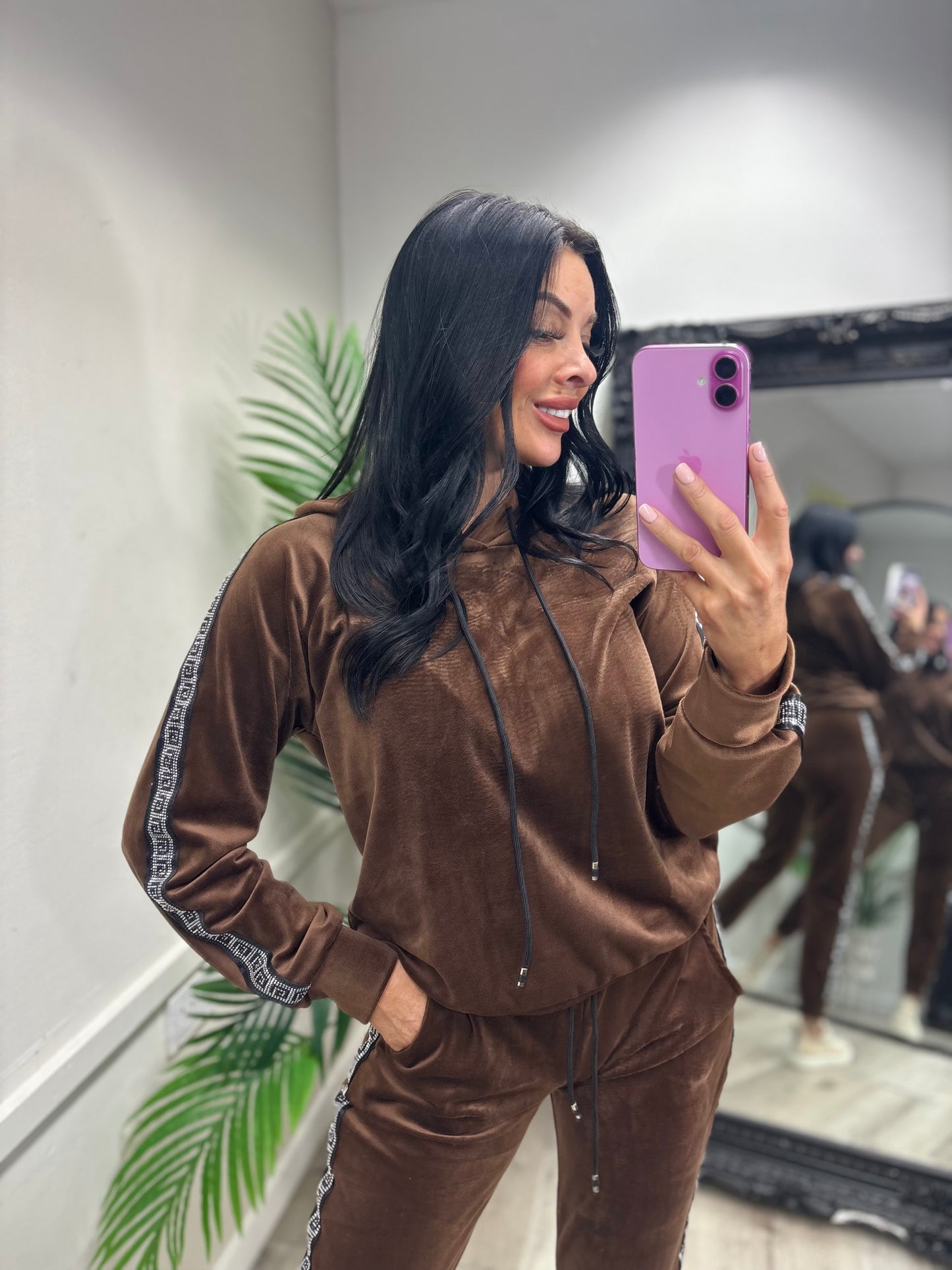 FIFI Tracksuit - Chocolate