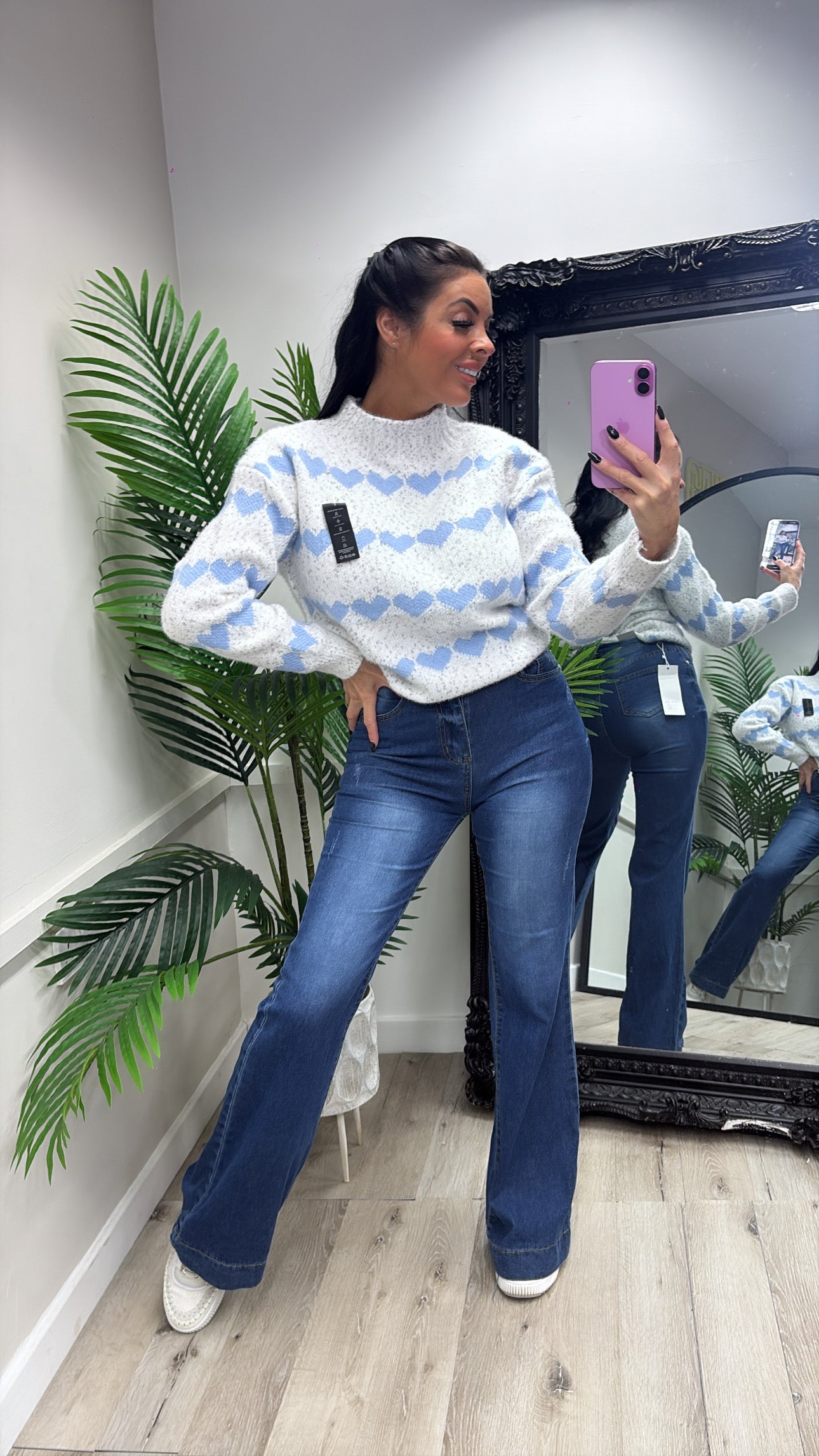 Heart Jumpers - White