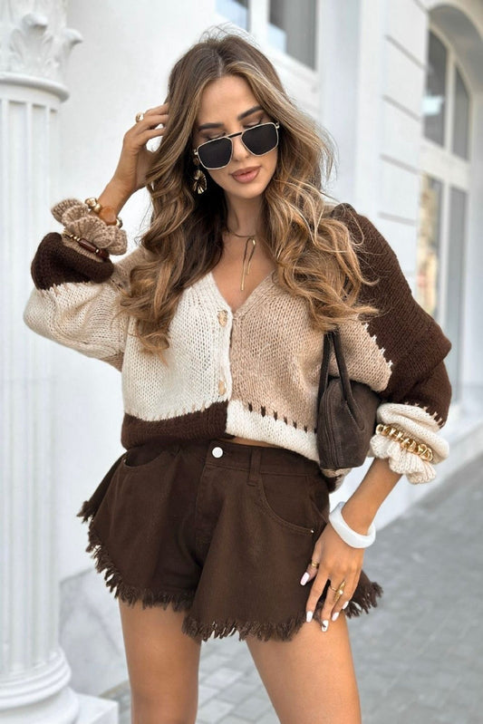Melisa Cardigan/Jumper - Brown