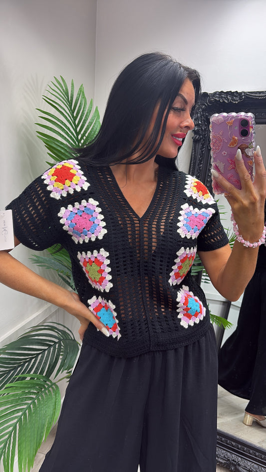 Serina Crochet Top