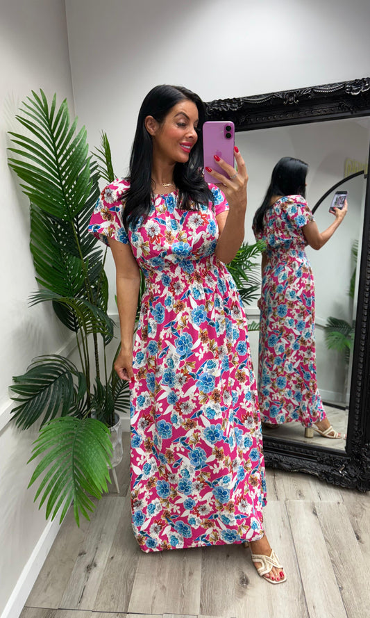 Gabby Maxi Dress - Pink