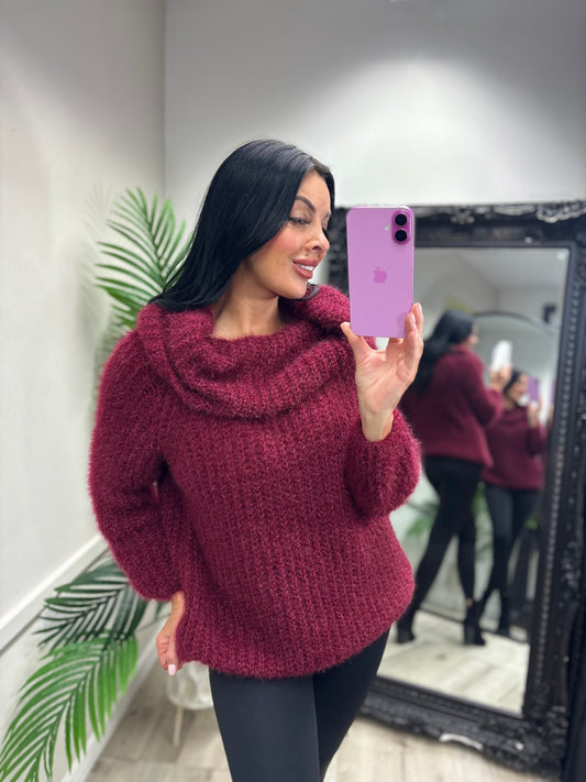 Soraya Jumper - Wine