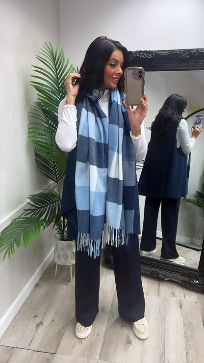 Ellen Teddy Waist Jacket - Blue