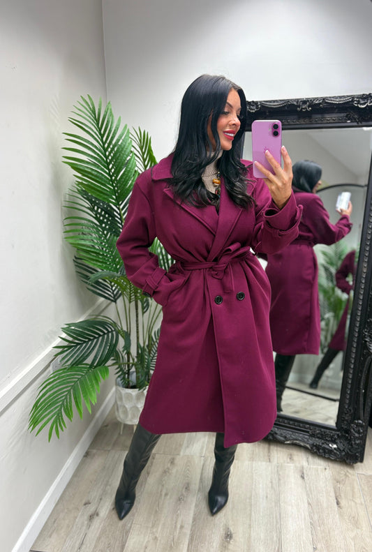 Vivienne Mac Coat - Wine