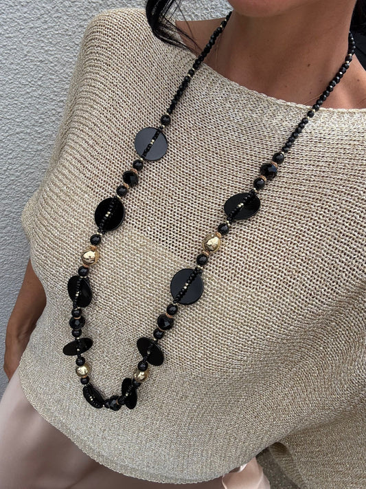 Black Moonlight Necklace