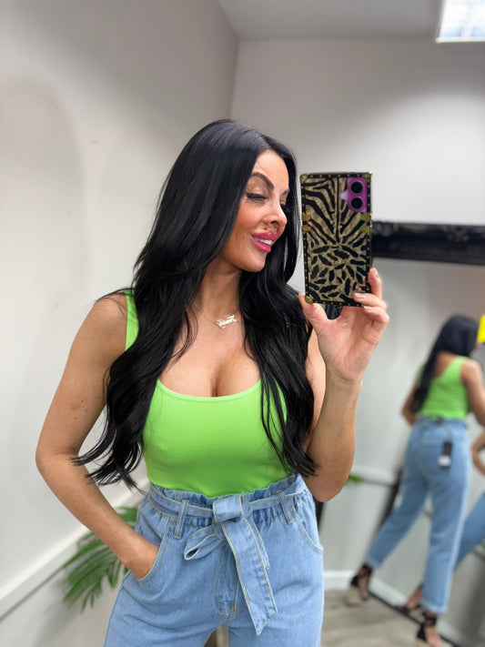 Basic Bodysuit / Lime