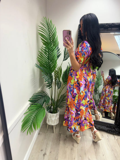 Lillian Dress - Orange