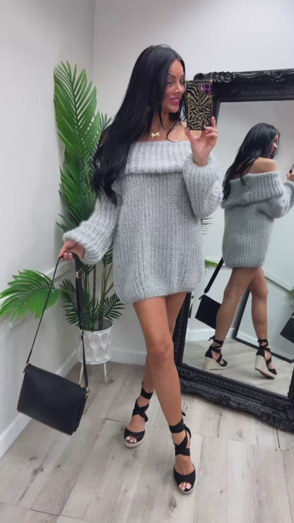 Knit Jumper - Grey